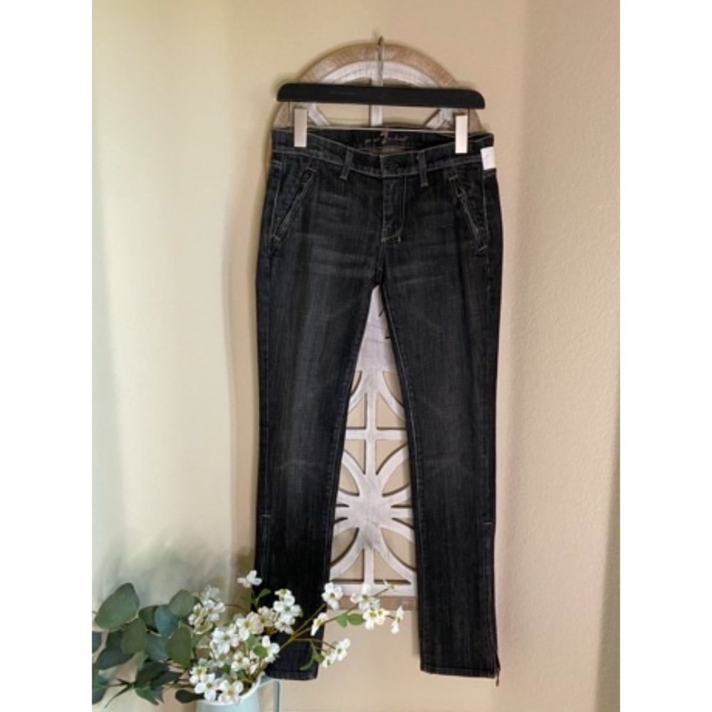 7 for All Mankind	Jeans		Jeans	like new	black	4